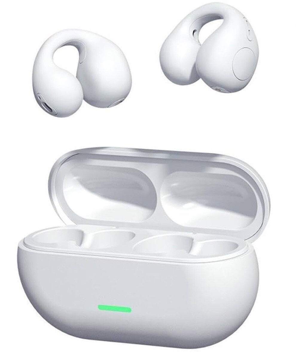 Sound Earcuffs 5.3 Version Wireless Earphones 4 Hours WCase Charge Time 1.5 ~New