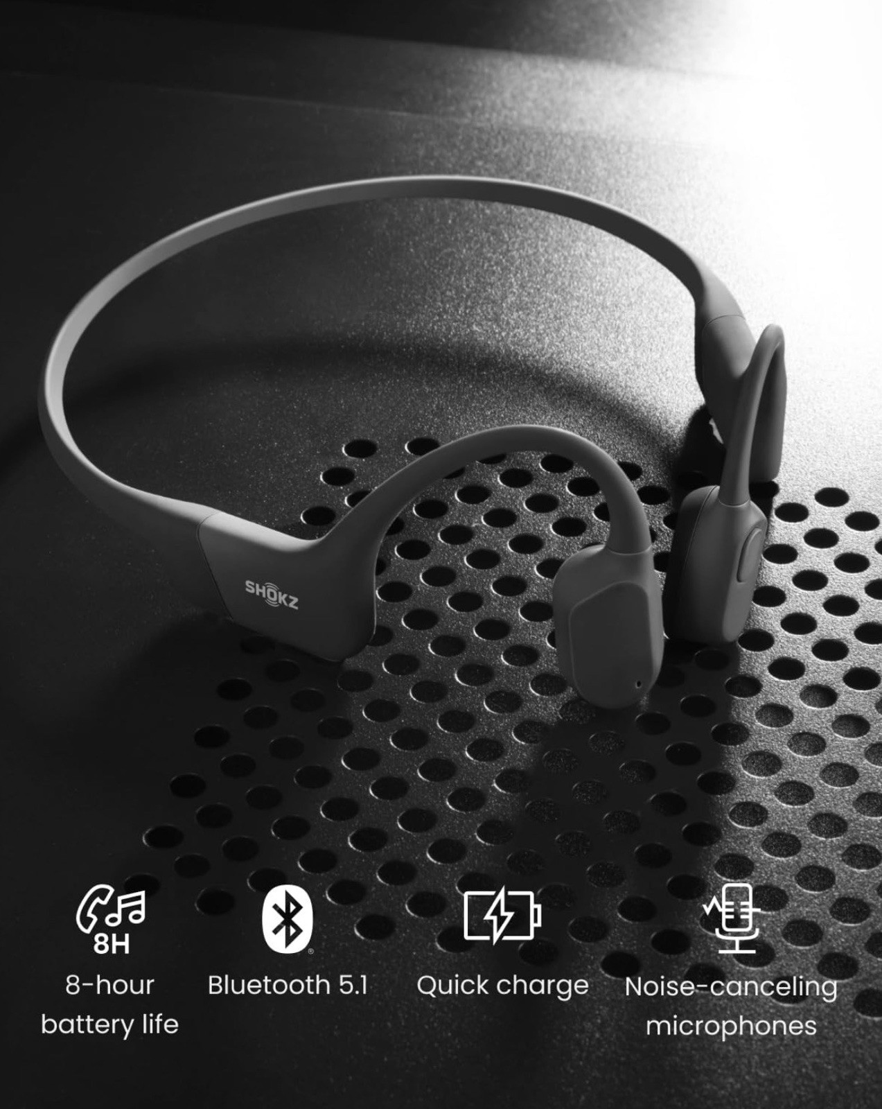 SHOKZ OpenRun Bone Conduction Sport Headphones