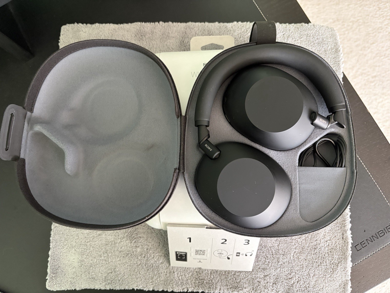 Sony WH-1000XM6 Wireless Over-Ear Noise-Canceling Bluetooth Headphones Black
