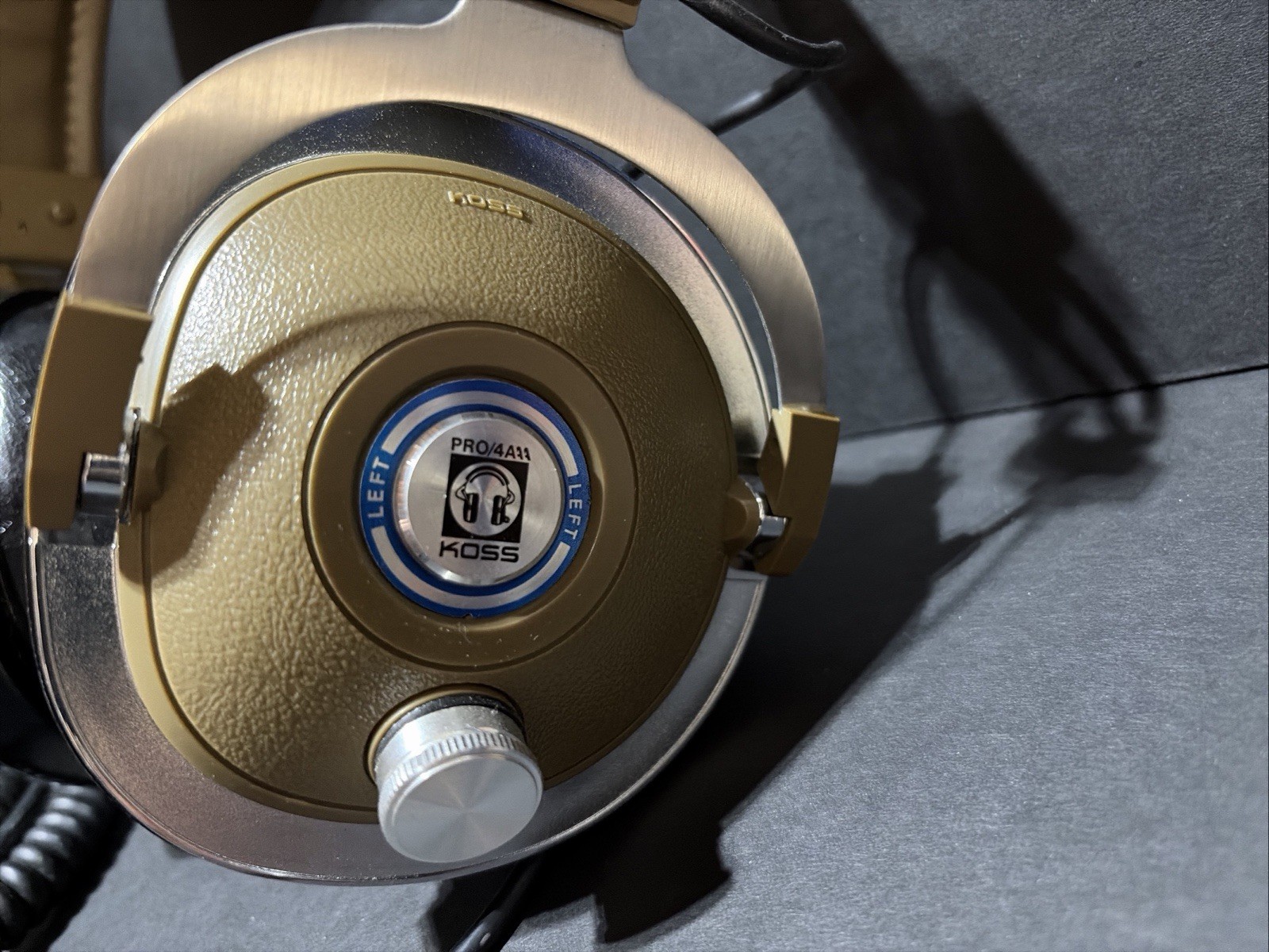 KOSS PRO 4AAA Professional Headphones Vintage Tested Excellent