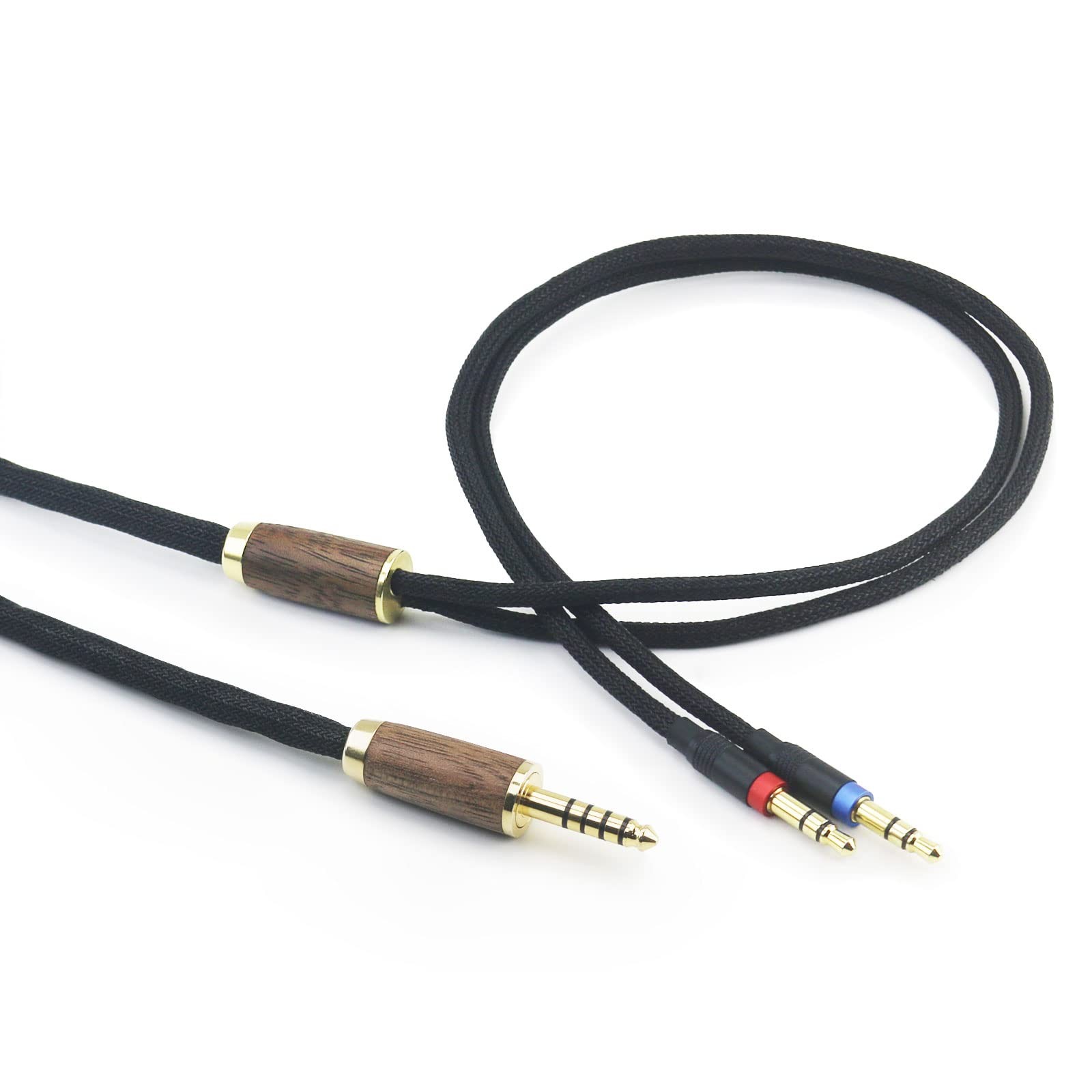 NewFantasia 4.4mm Balanced 6N OCC Silver-Plated Cable for Hifiman Headphones
