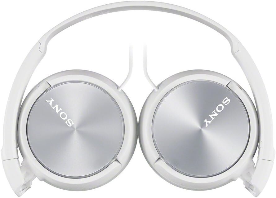 Sony MDR-ZX310AP ZX Series Wired On Ear Headphones With Mic – White