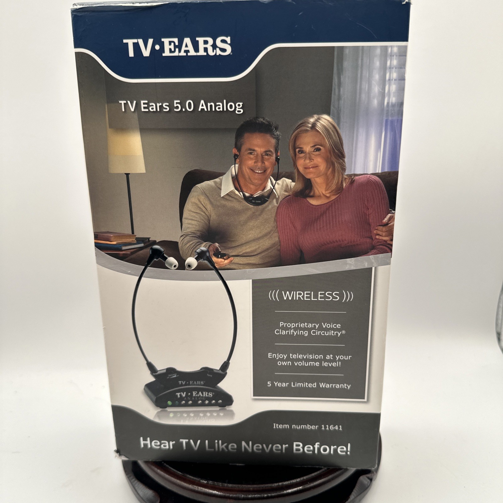 TV EARS Analog Wireless Headset System NEW