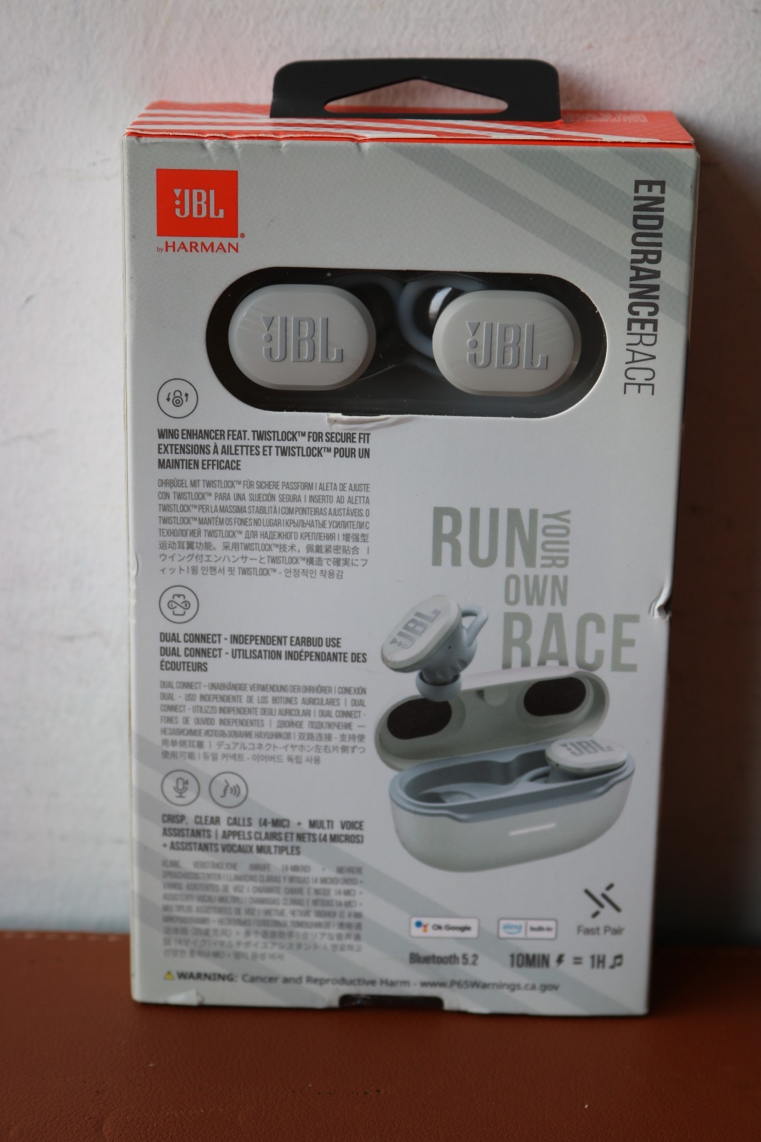JBL Endurance Race True Wireless Waterproof Smart Ambient Earbuds