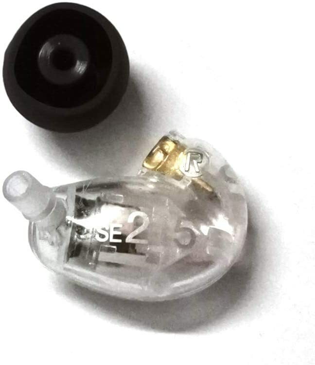 Shure SE215, Clear, DIY Earbud Left Right Driver Earphone Replacement, No Cable