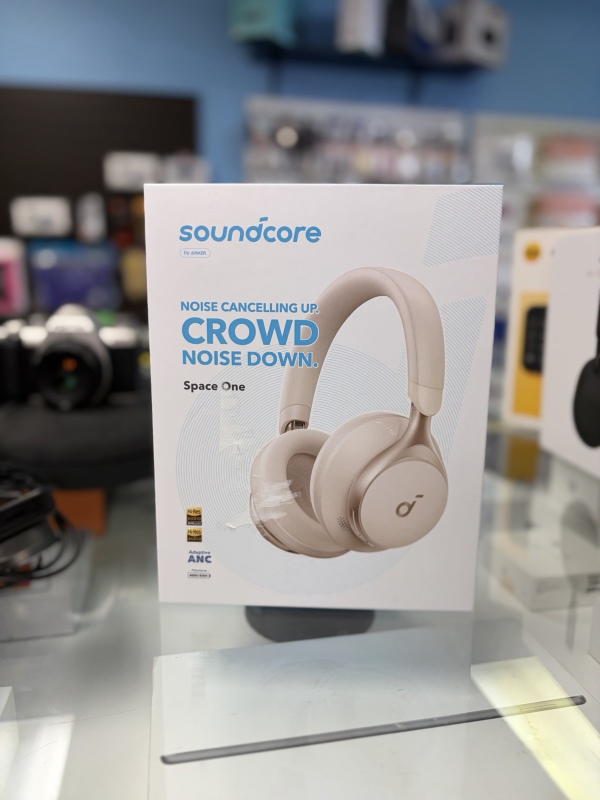 Soundcore Space One Wireless Headphones open box