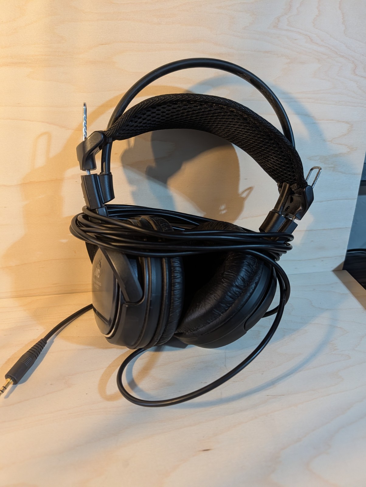 JVC HA-RX700 Black Stereo Headphones, Nice!