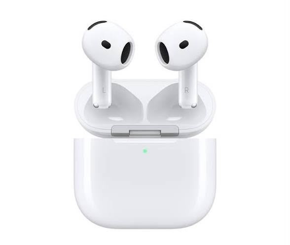 Apple AirPods 4 White Bluetooth Wireless In-Ear Earbuds w/ USB-C Charging Case