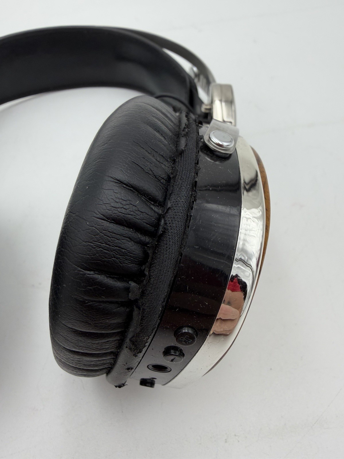 LSTN Zebra Wood Troubadour Over-Ear Wireless Headphones RARE