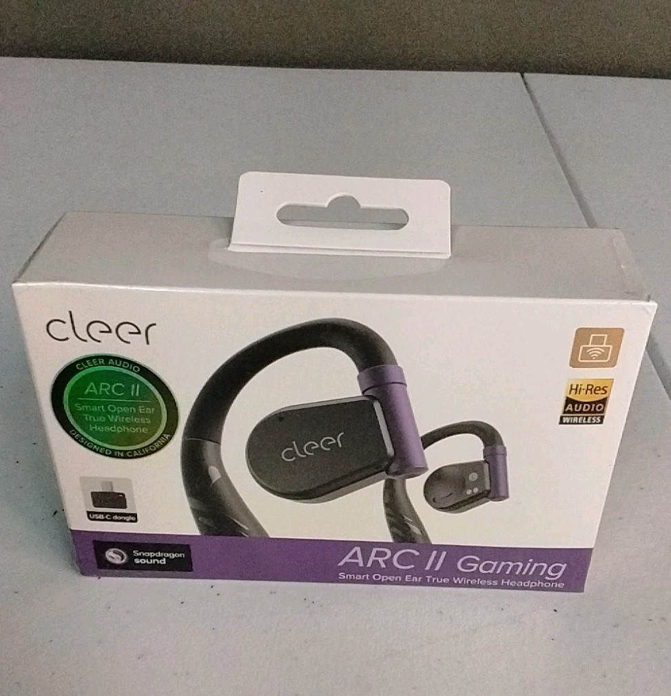 Cleer ARC II Gaming Earbuds True Wireless Open Ear Headphones Low Latency Sealed