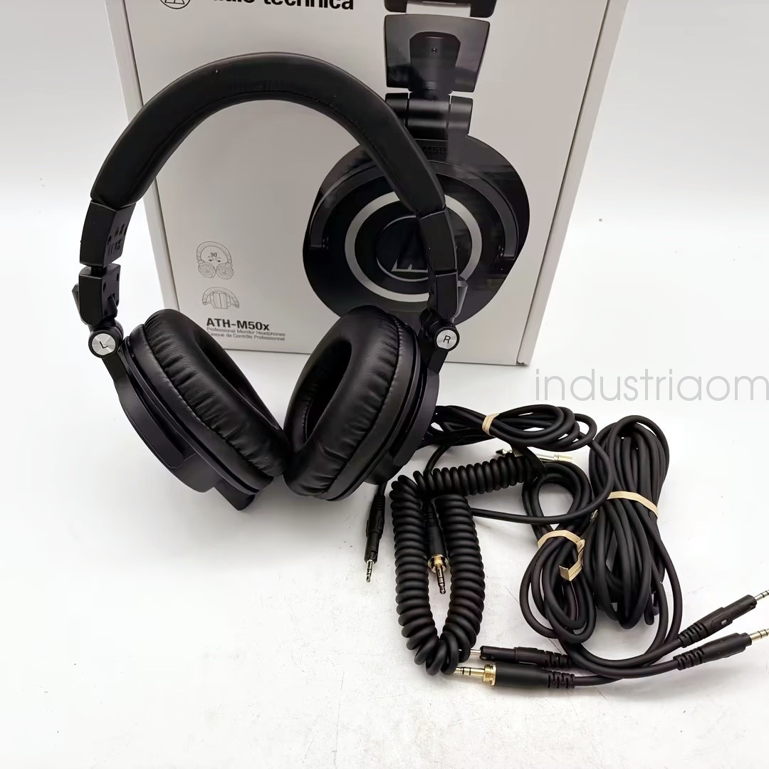 NEW Audio-Technica ATH-M50X Professional Over Ear Headphones Black IN-STOCK