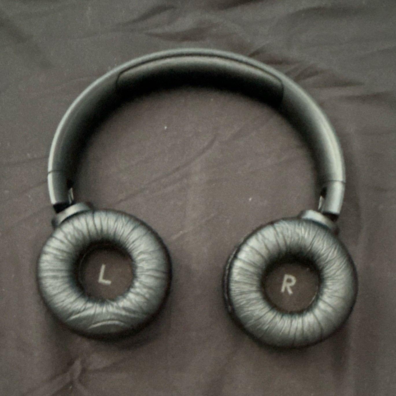 JBL Black Foldable Headband Double Ear-Pad On the Ear Headphones