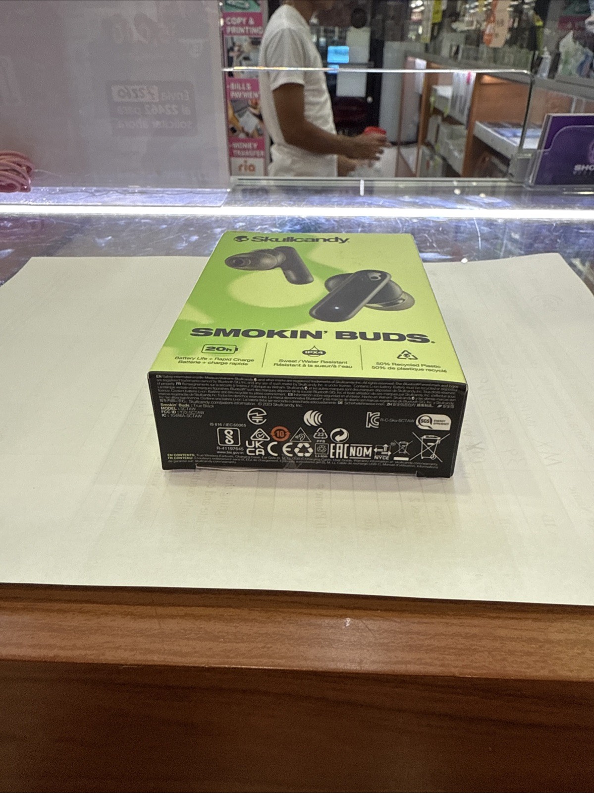 Skullcandy SMOKIN’ BUDS S2TAW-R740 Wireless Earbuds New Sealed Box