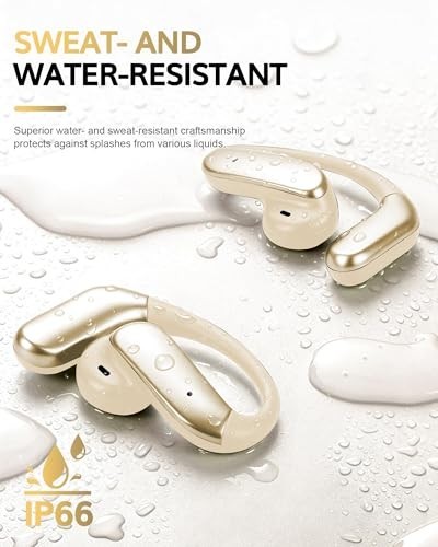 Ultra Open Ear Earbuds 2026 Bluetooth 6.1 AI Translation Earbuds Real Time with