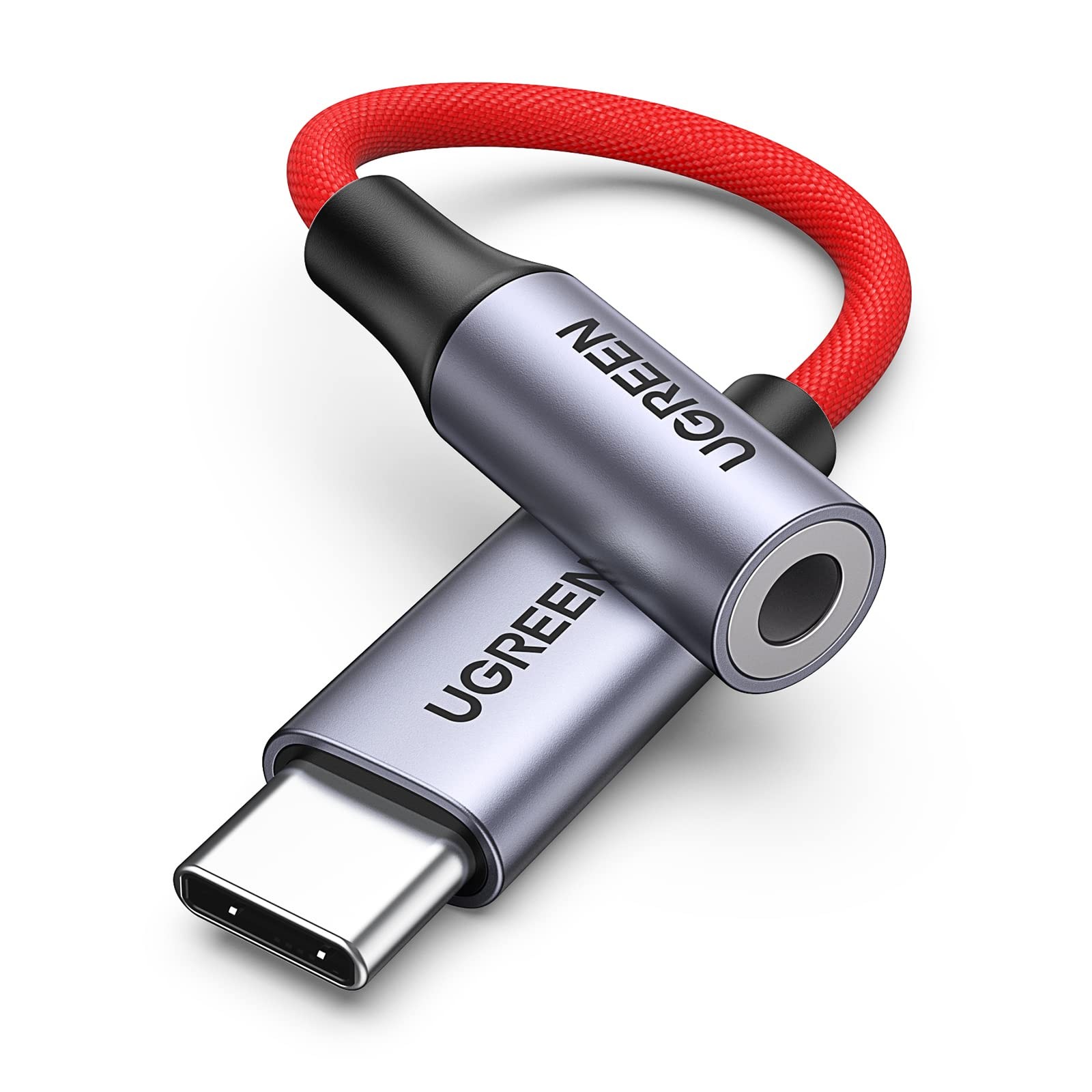 UGREEN USB C to 3.5mm Audio Adapter Type C to Headphone Aux Jack Dongle 24bit/96