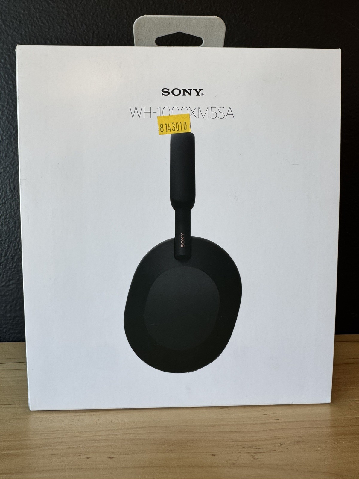 Sony WH1000XM5/SA Wireless Noise Canceling Over Ear Headphones Black / OPEN BOX