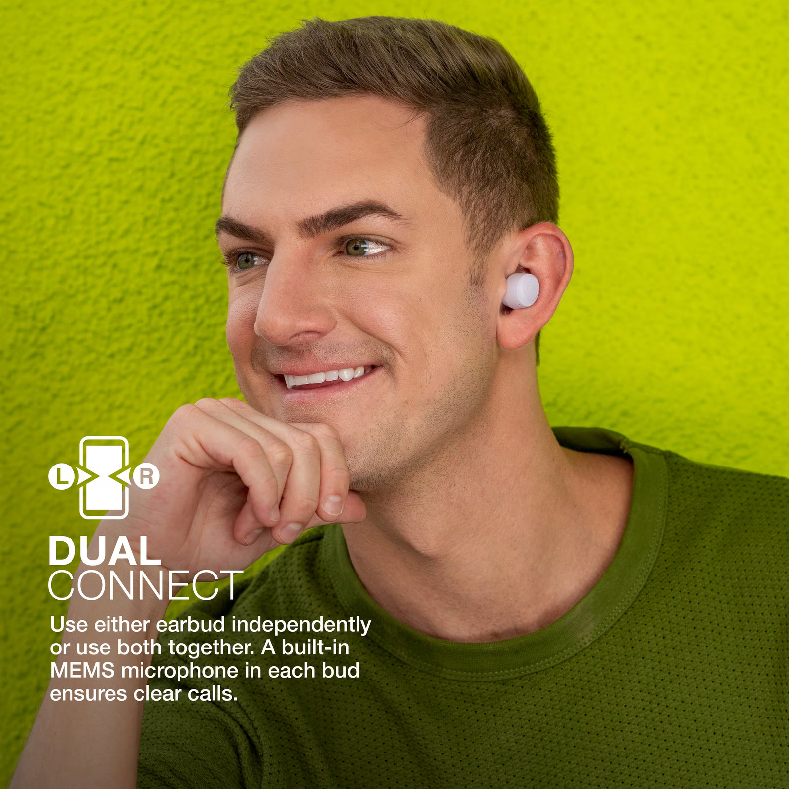 JLab – GO Air Pop True Wireless Earbuds – Lilac