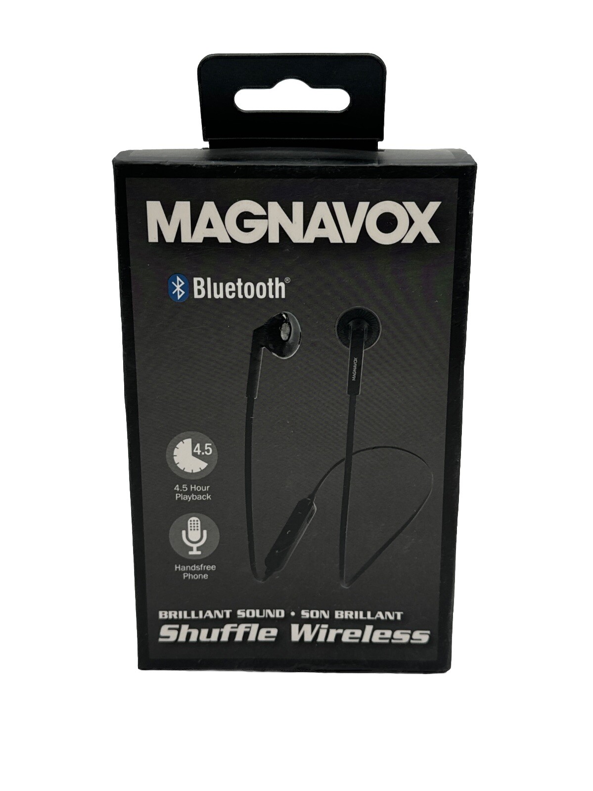 Magnavox Shuffle Wireless In-Ear Bluetooth Headphones