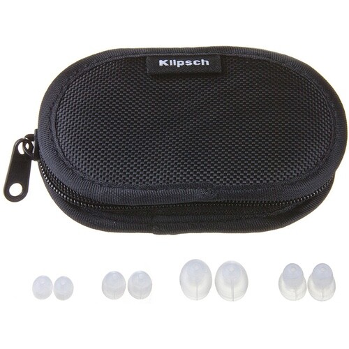 Klipsch IMAGE S4 II In-Ear Enhanced Bass Noise-Isolating Headphone, Black