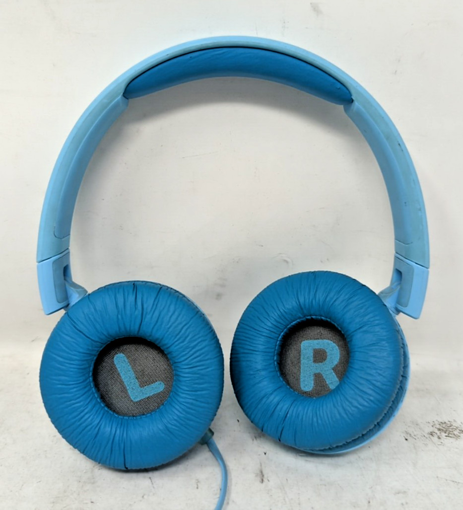 JBL Headphones for Kids – Ice Blue Wired On Ear Headphones JR300 JR 300
