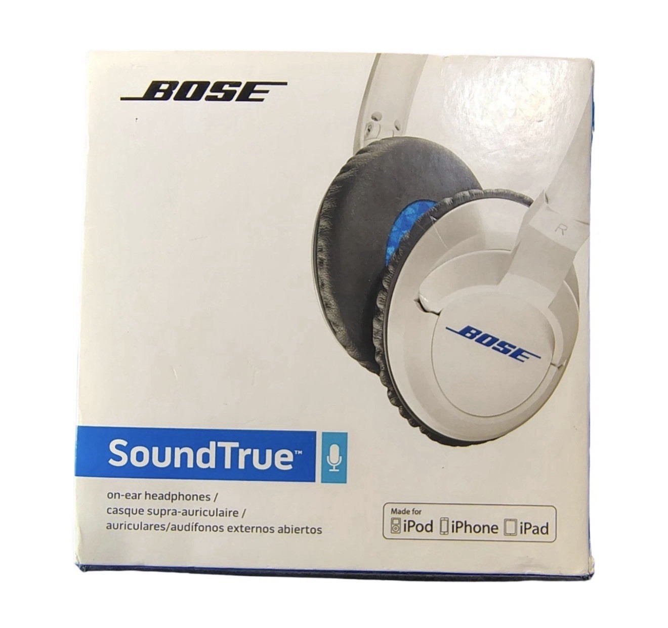 Bose SoundTrue On-Ear Wired Headphones White Great Condition!