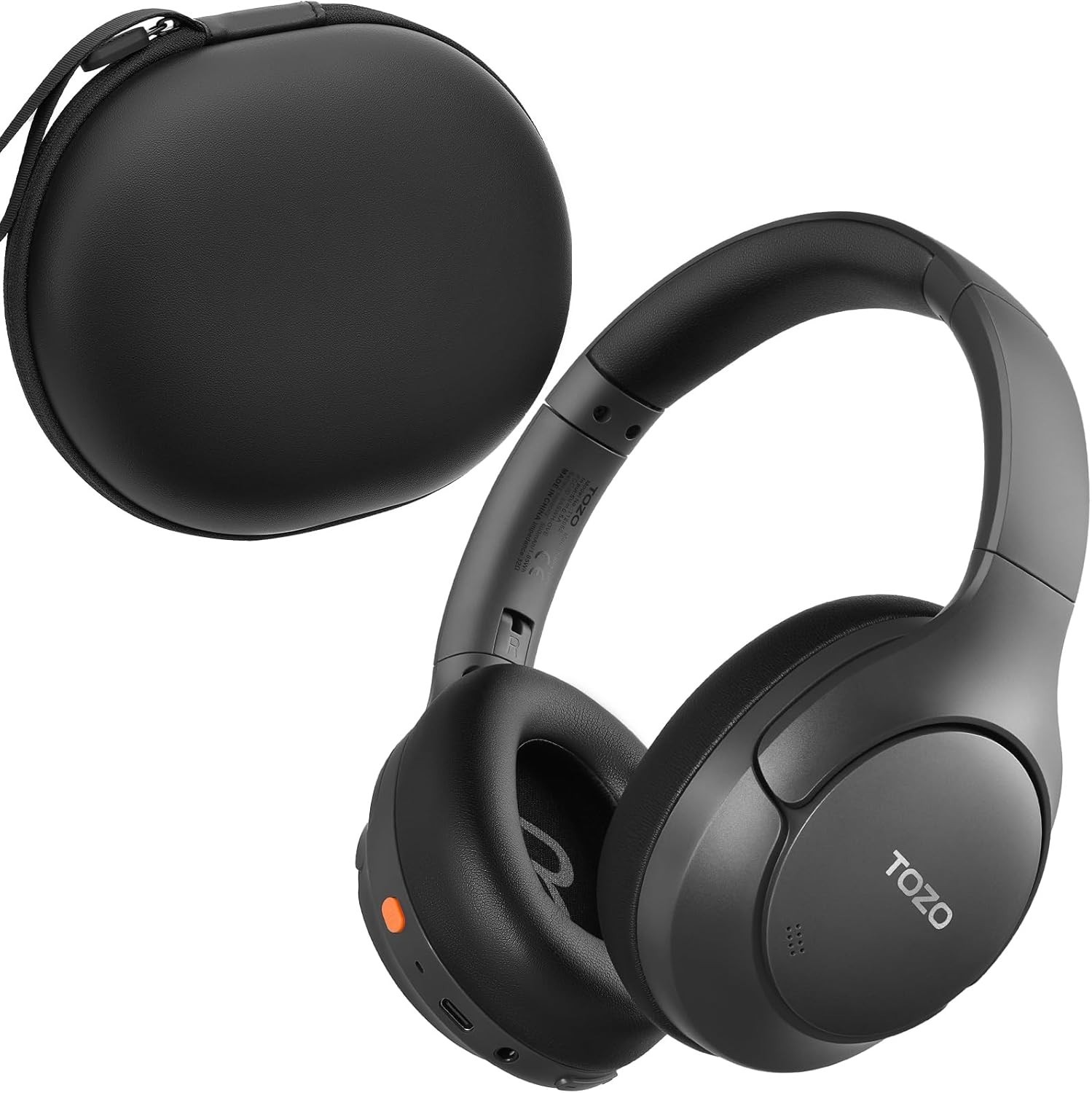 Tozo HT3 Over Ear Headphones: 90H Battery, Dual Device, Adaptive Noise Canc