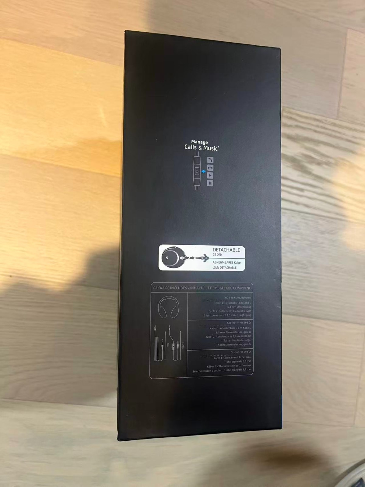Brand new Sennheiser HD598Cs Over-Ear Headphones Genuine noise isolating