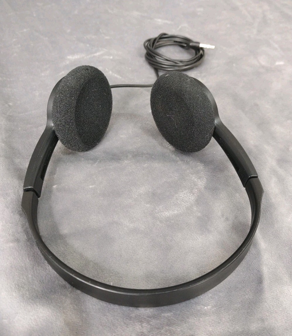 Sony MDR-222 Headband Headphones Black 3.5mm Jack – TESTED