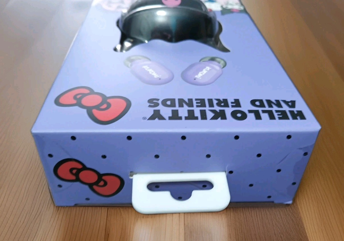 Sanrio Hello Kitty Kuromi Bluetooth Wireless Earbuds w/ Charging Case – New