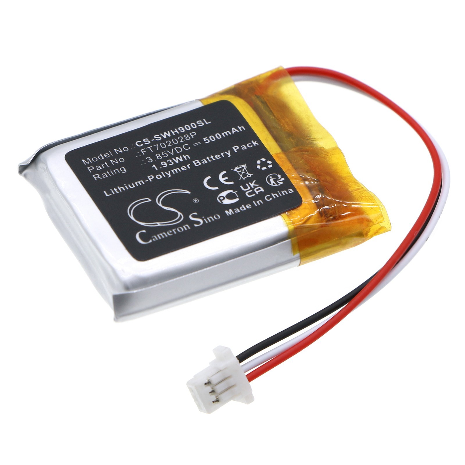 BATTERIE 500mAh FT702028P For Sony Inzone H9 WF1000XM4 Charging Case WH-CH720N