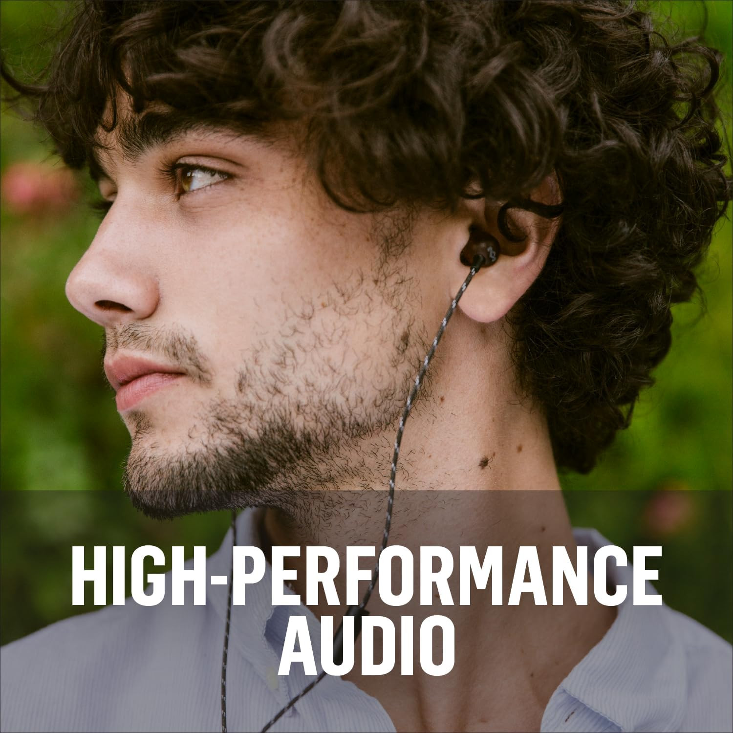 Smile Jamaica: Wired Earphones with Microphone, Noise Isolating Design, and Sust