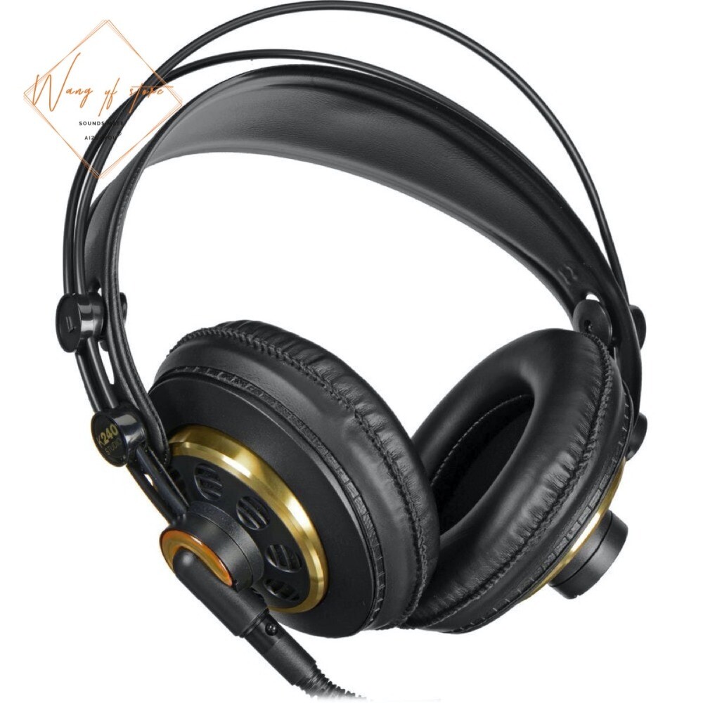 Sheepskin Leather Memory Foam EarPads For AKG K240 K240 Studio K240 MKII Headset