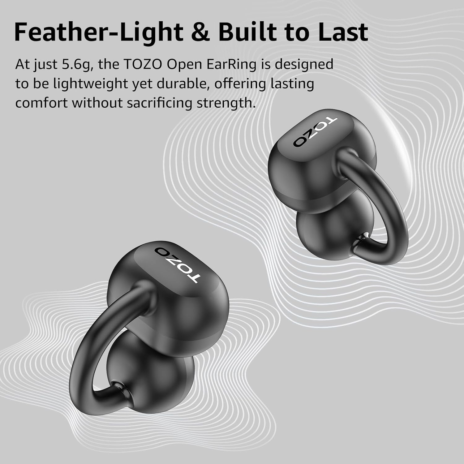 Openearring True Open Ear Headphones, Lightweight Comfort Open Ear