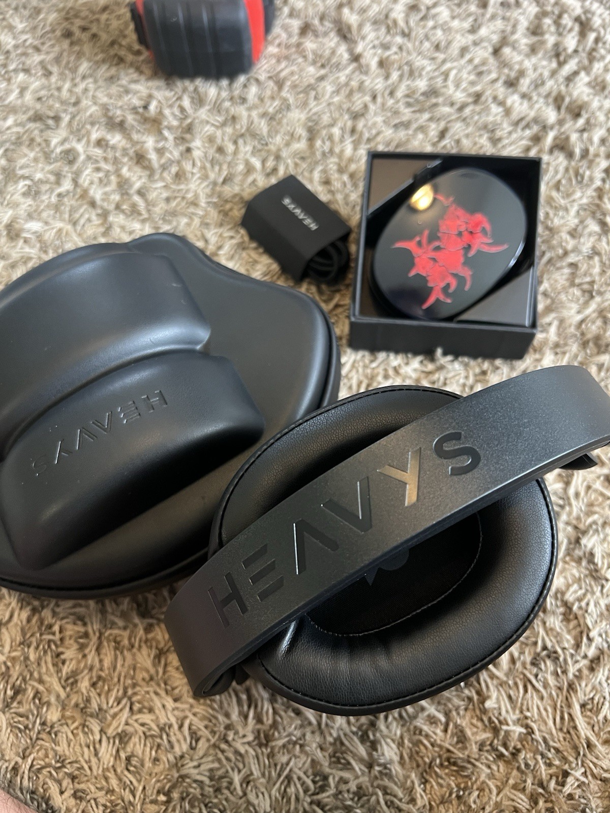 Heavys h1h headphones NEW OPEN BOX/no Box With Limited Edition Shell Covers