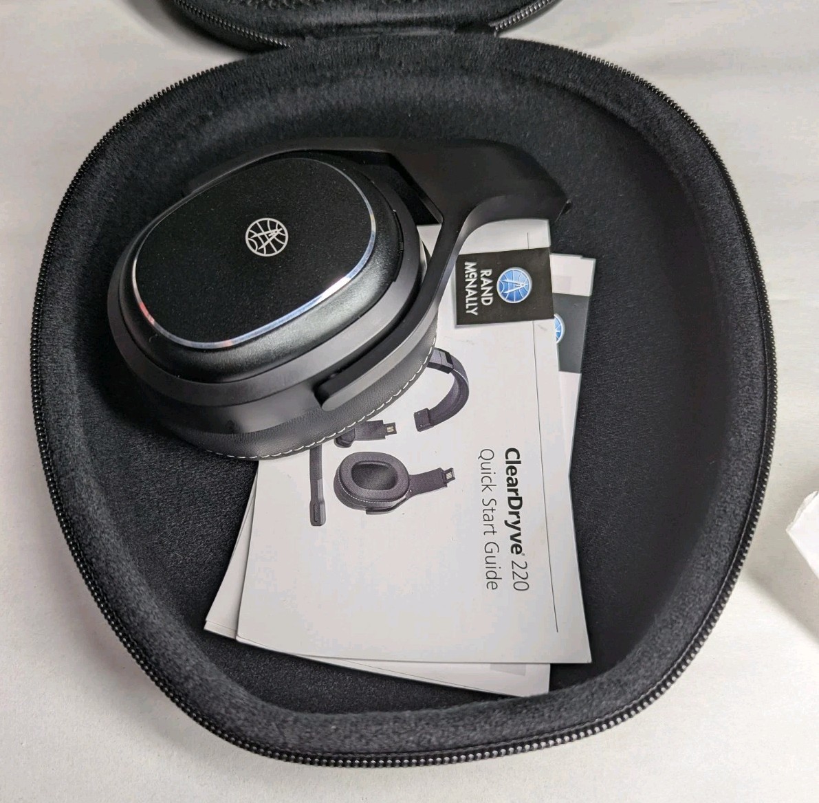 Rand McNally ClearDryve REMOVABLE EARPIECE For Headphones CD200 CD220 & Case