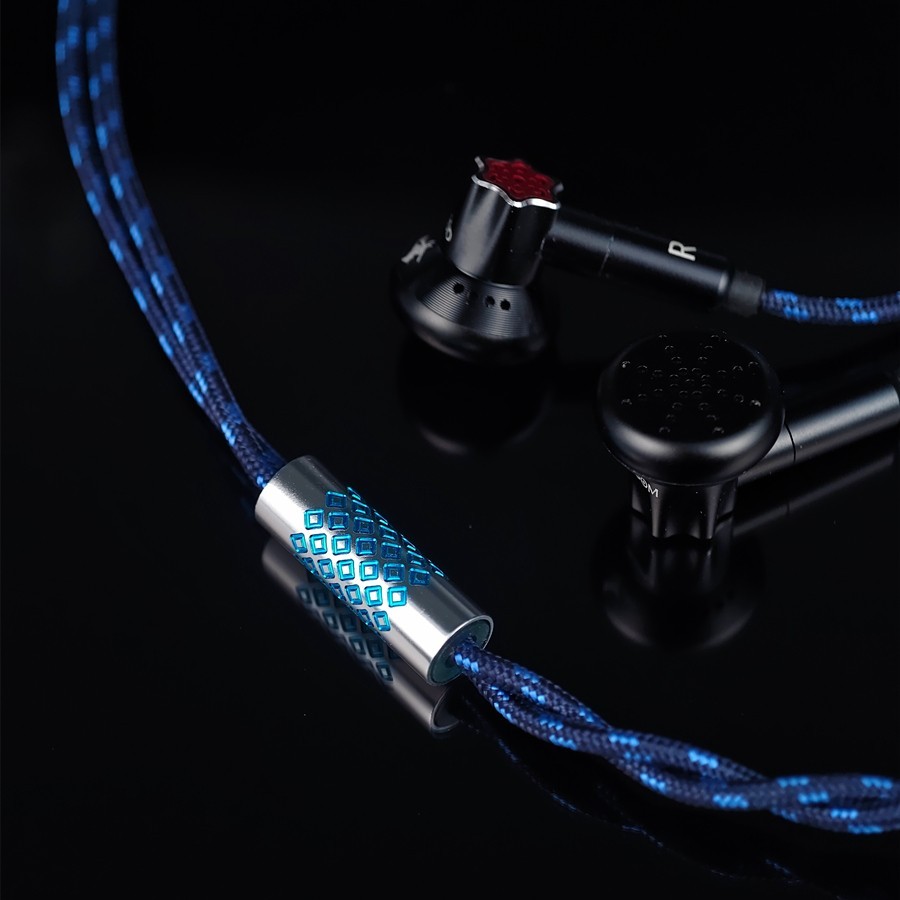 QIGOM S55 Magician IEMs HIFI Wired Flat-head Earphones 15.4mm Dynamic Driver