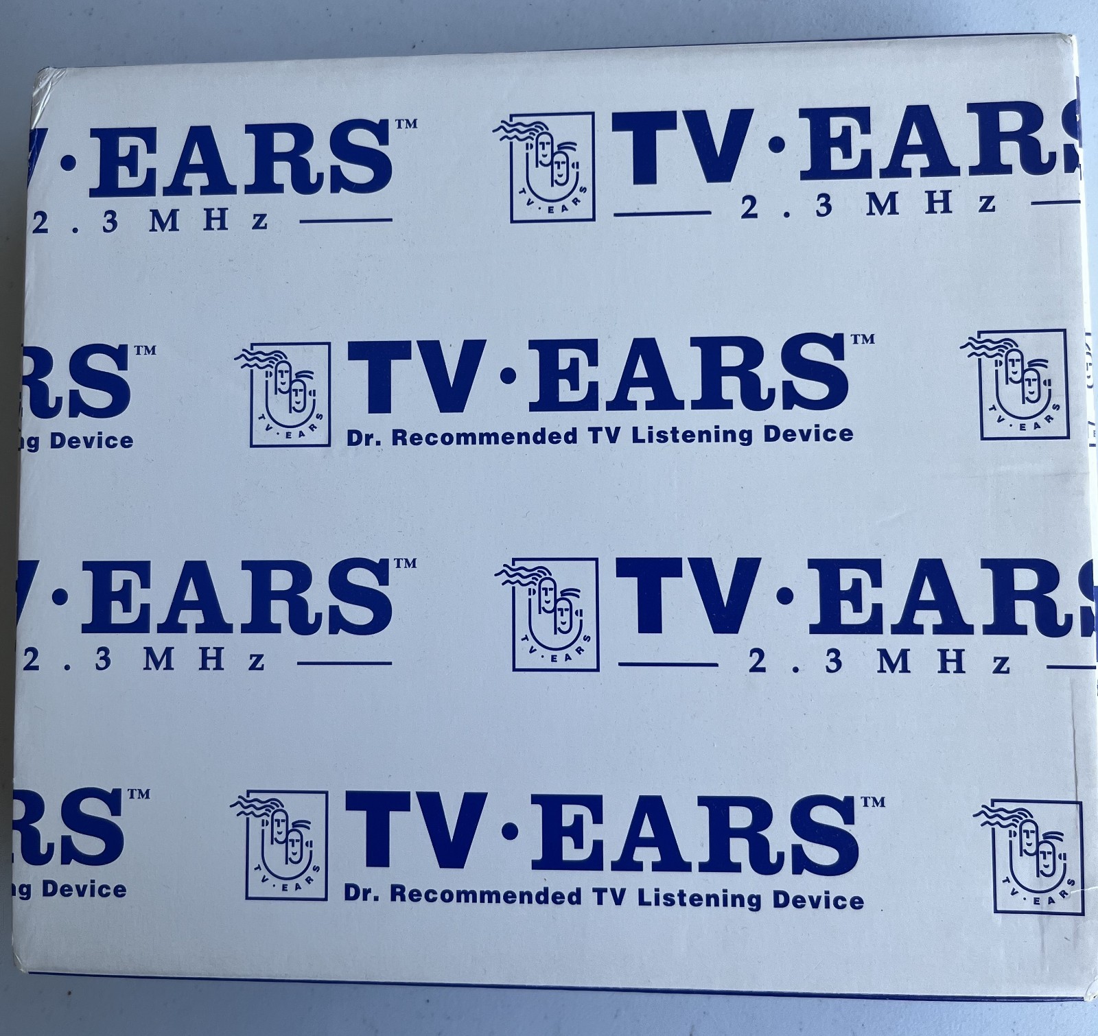 TV Ears 2.3MHz Headphones w/ Charging Base Unit for Headphone System