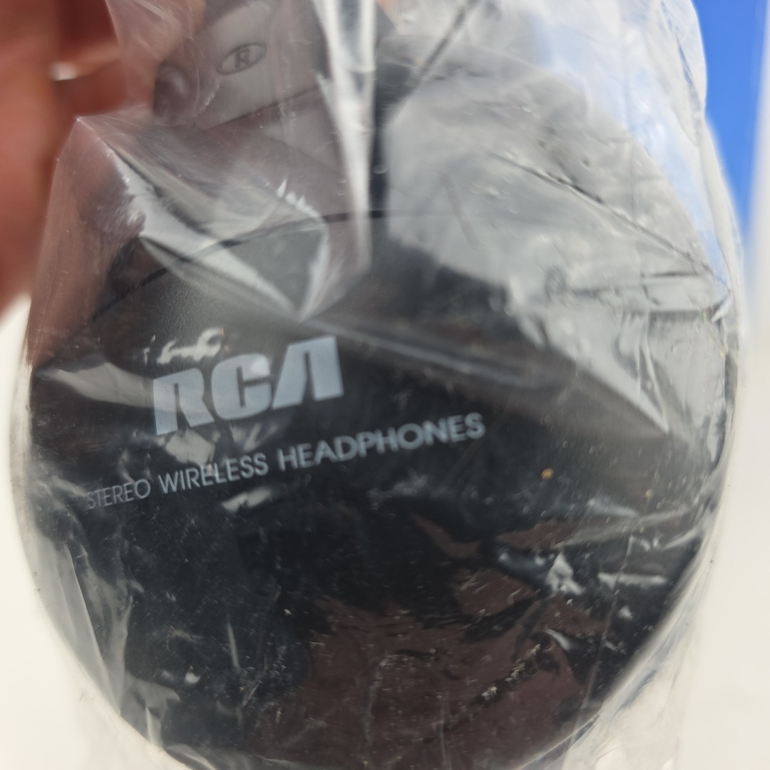 RCA Wireless Headphones Infra Red WHR120RS NEW Open Box Over Ear-Vintage