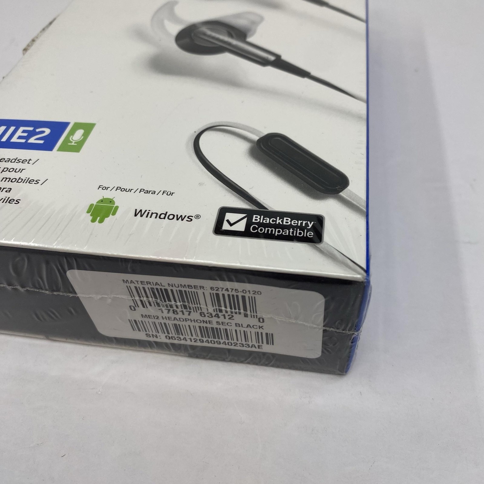 Bose MIE2 In-Ear Headphones Earbuds Black 3.5mm Mobile Headset Mic Stereo