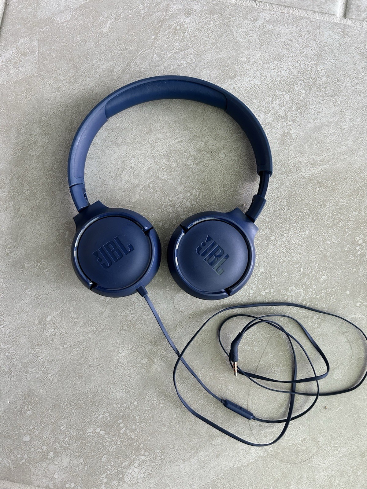 JBL Headset Wired Over Ear Blue Used In Very Good Conditions NO MICROPHONE