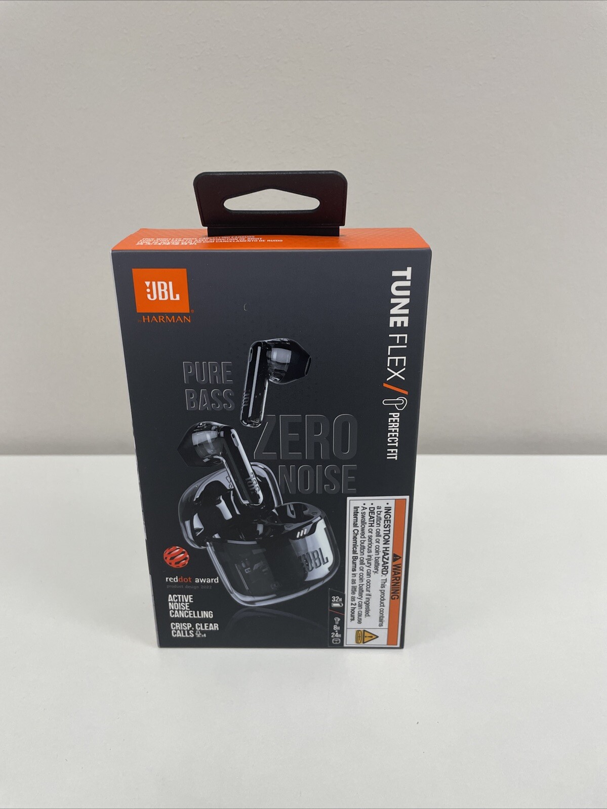 JBL Tune Buds True Wireless Bluetooth Noise Cancelling Earbuds Ghost Edition New