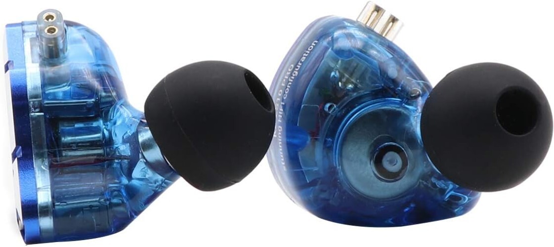 4BA+1DD 5 Driver in-Ear HiFi Metal Earphones with Stainless Steel Faceplate, …