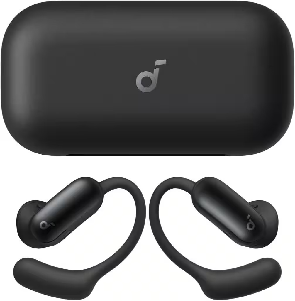 Anker – Soundcore AeroFit 2 Pro Dual-Form Wireless Bluetooth Earbuds with Ope…