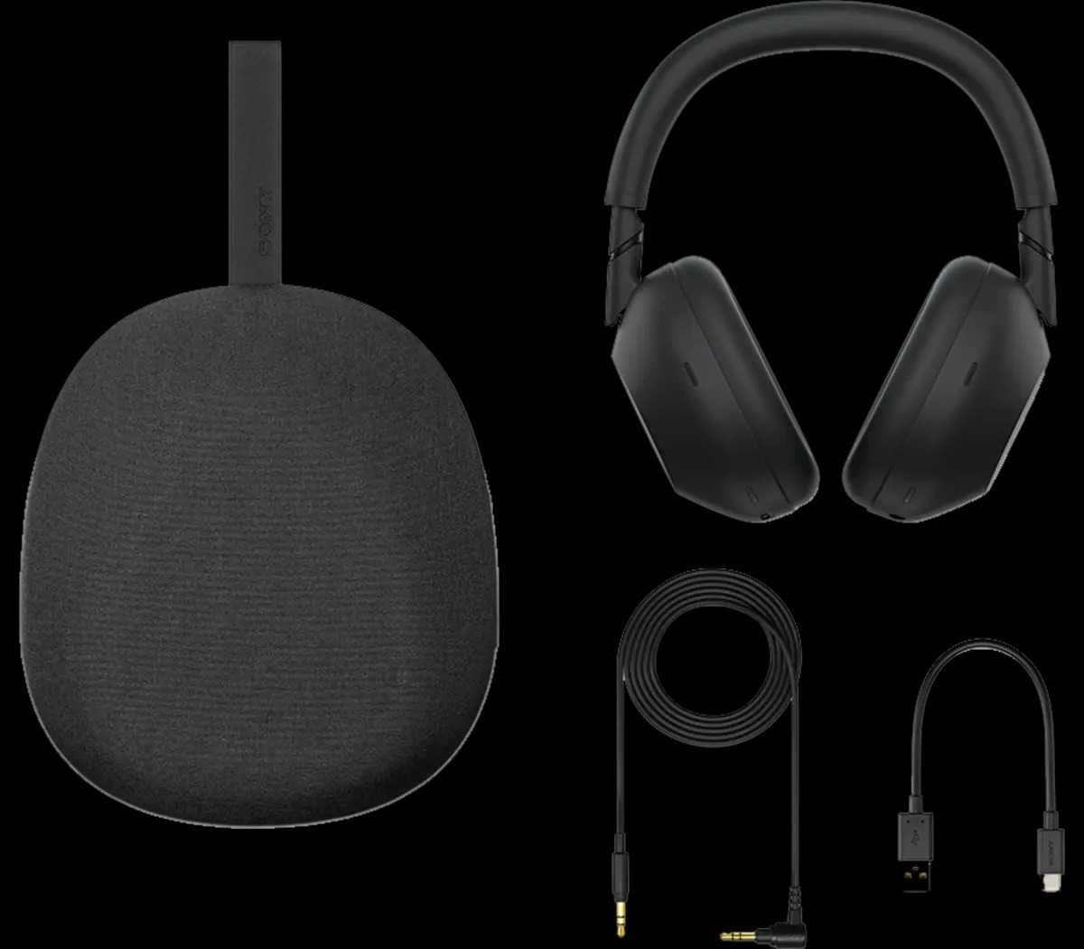 Sony WH-1000X M6 Noise Canceling Wireless Headphones Black HD NC Process QN3 ?