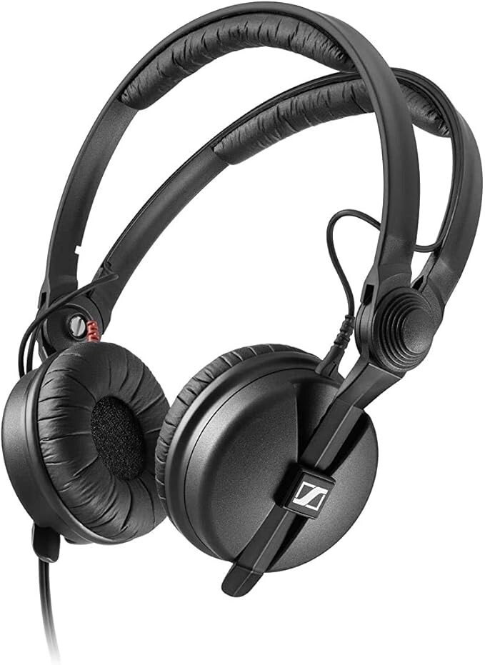 New Sennheiser Monitor Headphones Sealed HD 25 Black