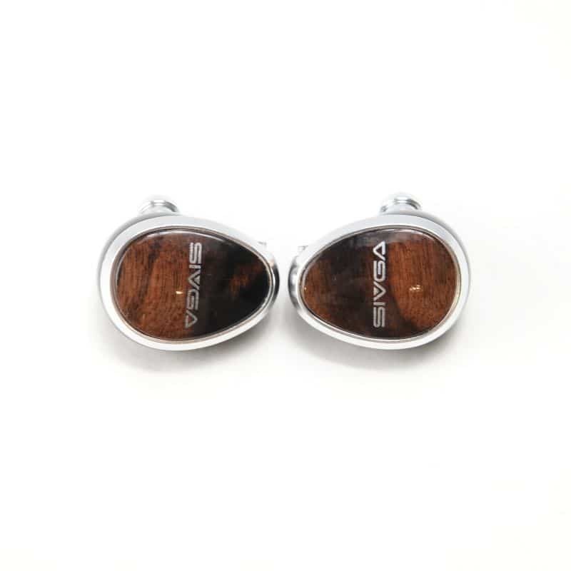 SIVGA Nightingale HiFi In-Ear Monitors Planar Driver Wood Faceplate 4.4mm Used