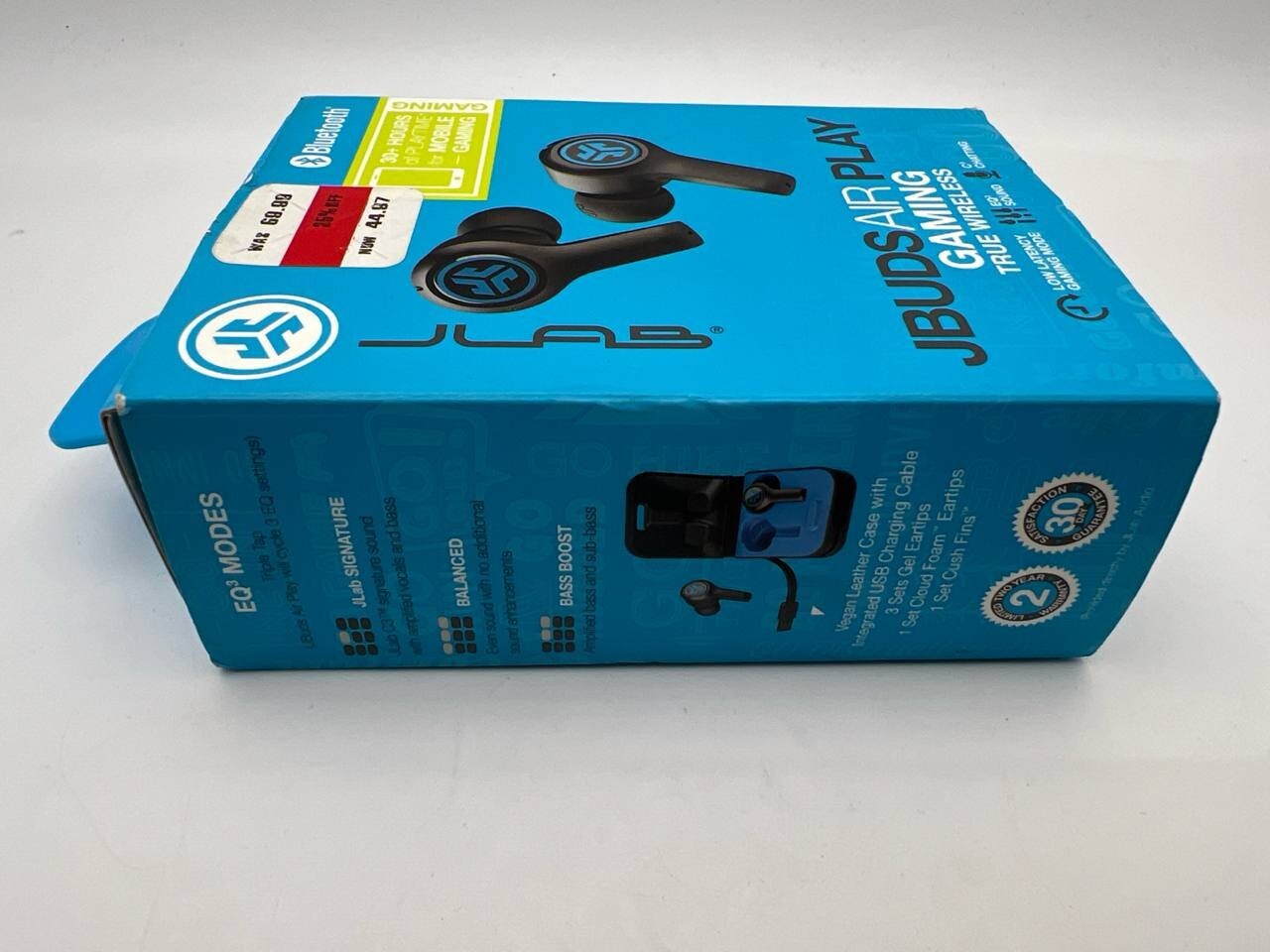 JLab JBuds Air Play Gaming True Wireless Earbuds 30+ Hours Bluetooth 5.0 Black