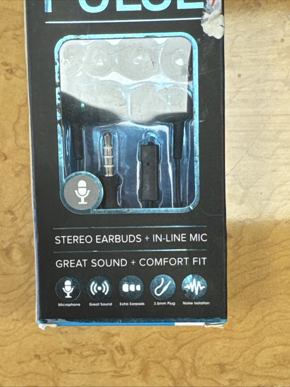 Sentry ear Buds, Hand Free Mic, 3.5mm plug, tangle free