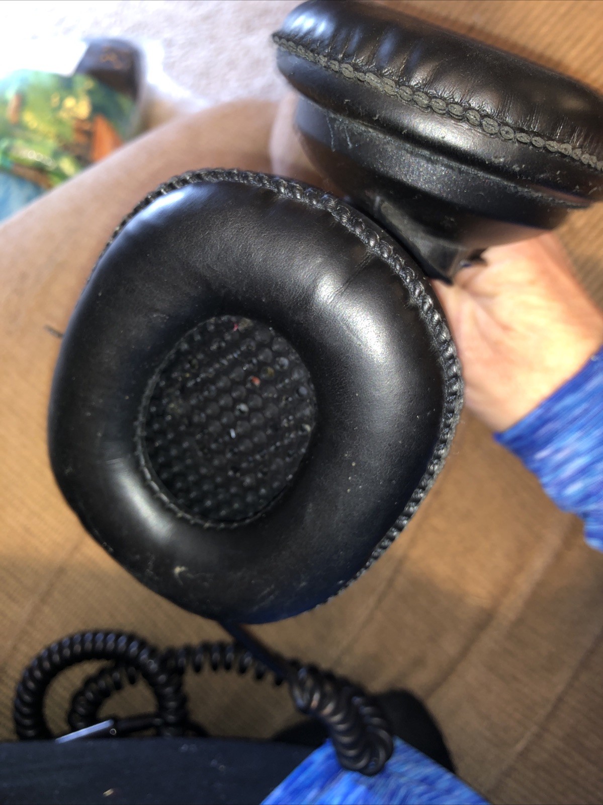 VINTAGE CALRAD STEREO HEADPHONES Model 15-135B VG Condition for Metal Detector ?