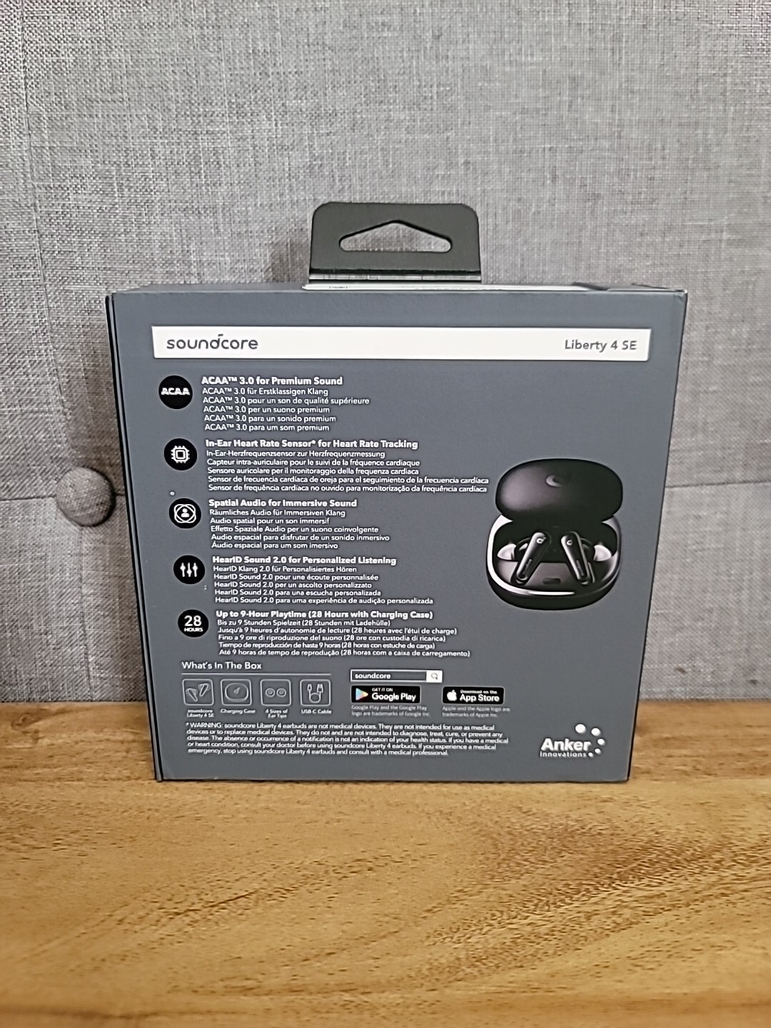 Soundcore by Anker Liberty 4 SE True Wireless Earbud Headphones – Black